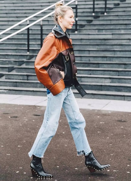 秋冬硬货皮夹克与外套，时髦度开挂搭配多变