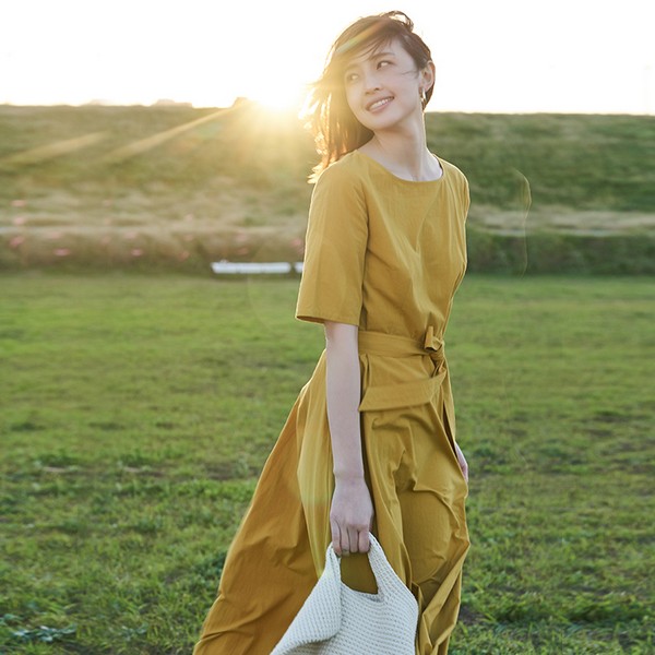 清凉甜蜜的穿搭风格，水彩色系服穿出仙女感