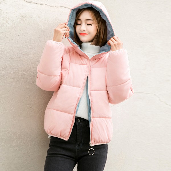 学生党怎么穿搭 棉服小个子必备