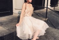 套装裙这样穿更加气质不凡，套装裙穿衣打扮搭配