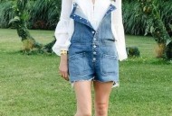 背带短裤减龄又时髦，连体短裤清凉又百搭