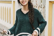 针织蝙蝠衫在穿搭中不能少，针织蝙蝠衫职场休闲两不误