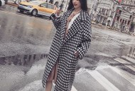 大衣才是冷天最活跃单品，女人穿了精致有型